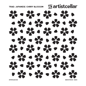 Cherry Blossom Stencil