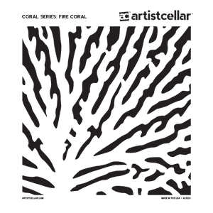 Fire Coral Stencil