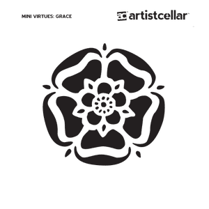 Mini Virtues Pocket Stencil 4-Stencil Set