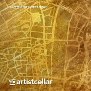 Old World Maps Series Four-Stencil Set