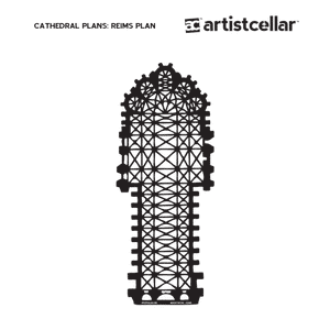 Reims Plan Stencil