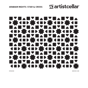 Star & Cross Stencil