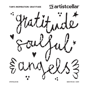 TL - Gratitude Stencil