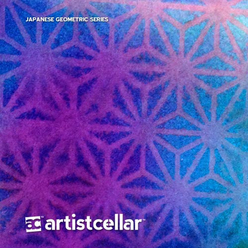 Artistcellar Japanese Geometric Series Stencils