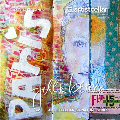 JKB - Textures 2 Series Four-Stencil Set